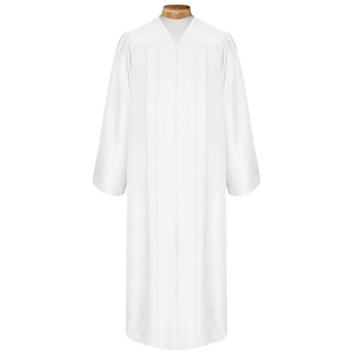 Matte White Choir Robe