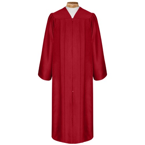 Matte Red Choir Robe