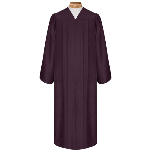 Matte Maroon Choir Robe