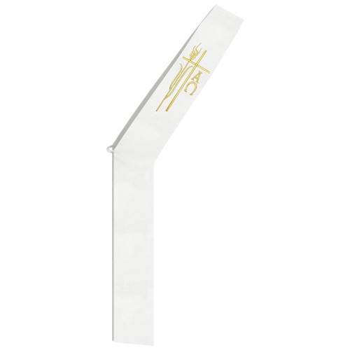 White Deacon Stole