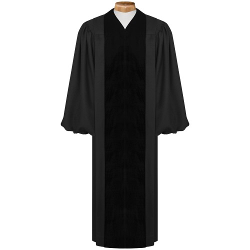 Front Velvet Geneva Pulpit Robe