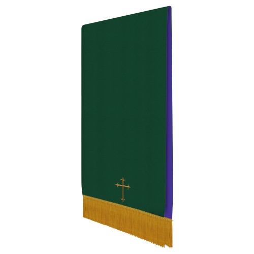 Hunter/Purple Pulpit Scarf
