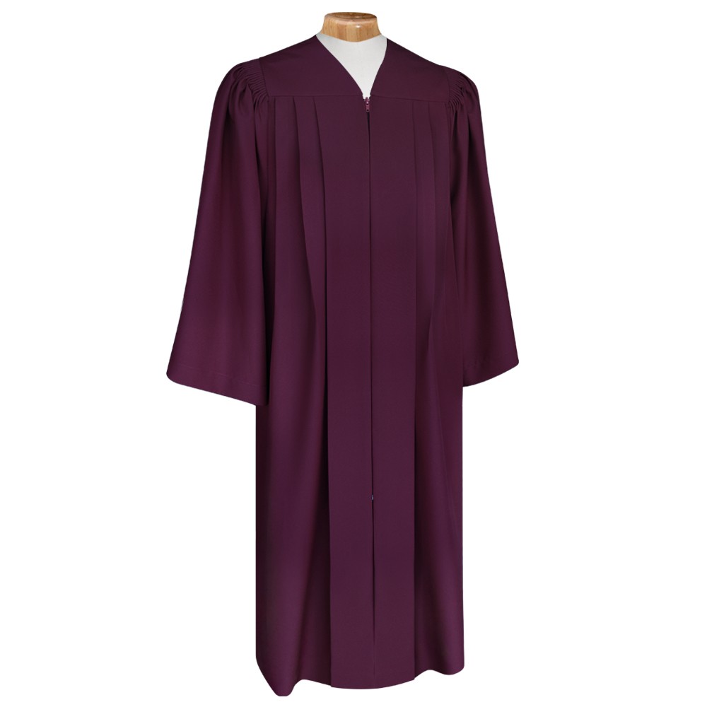 Deluxe Maroon Choir Robe