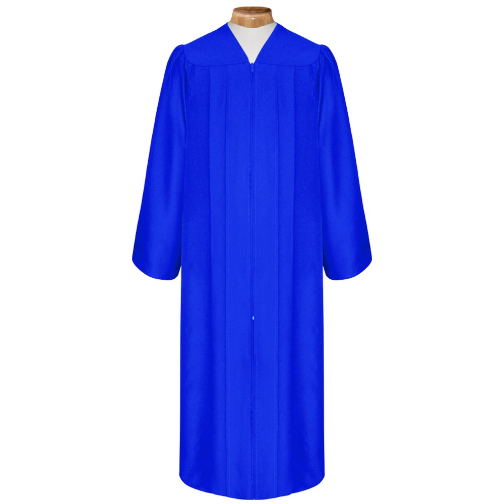 Matte Royal Blue Choir Robe