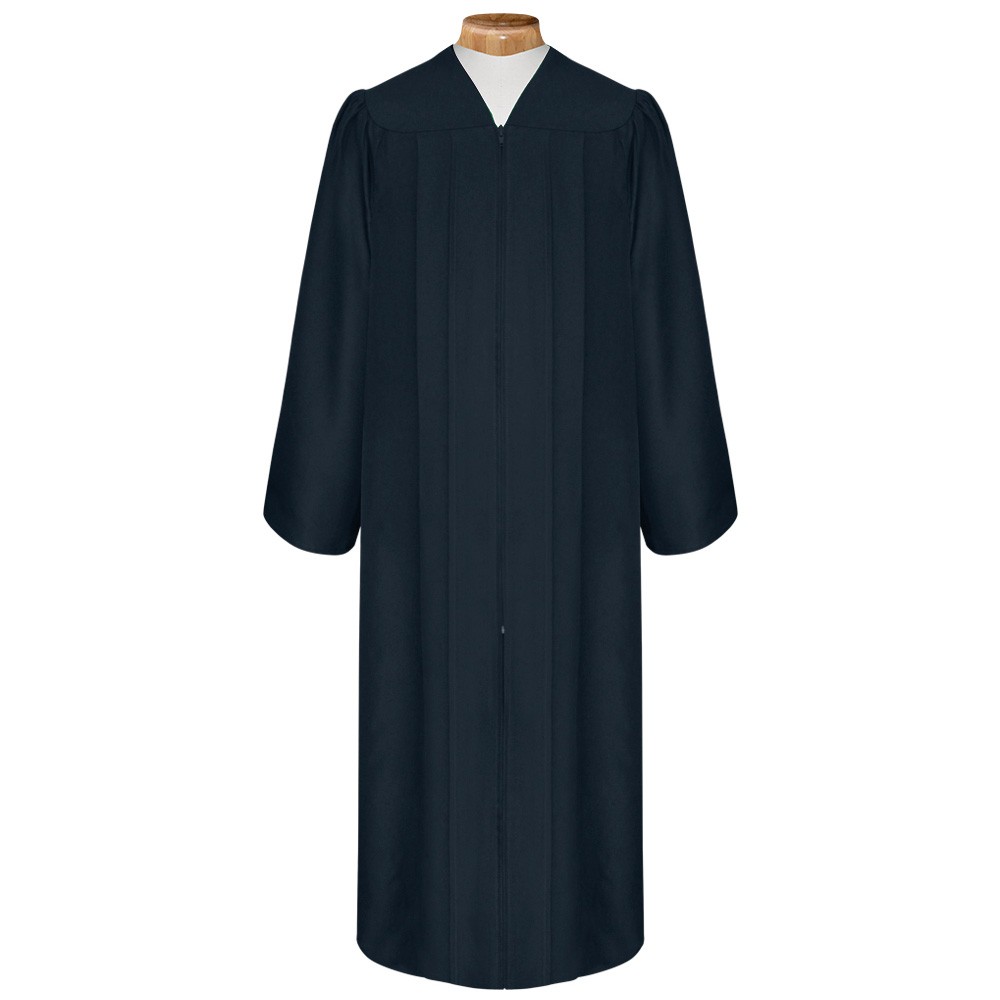 Matte Navy Blue Choir Robe