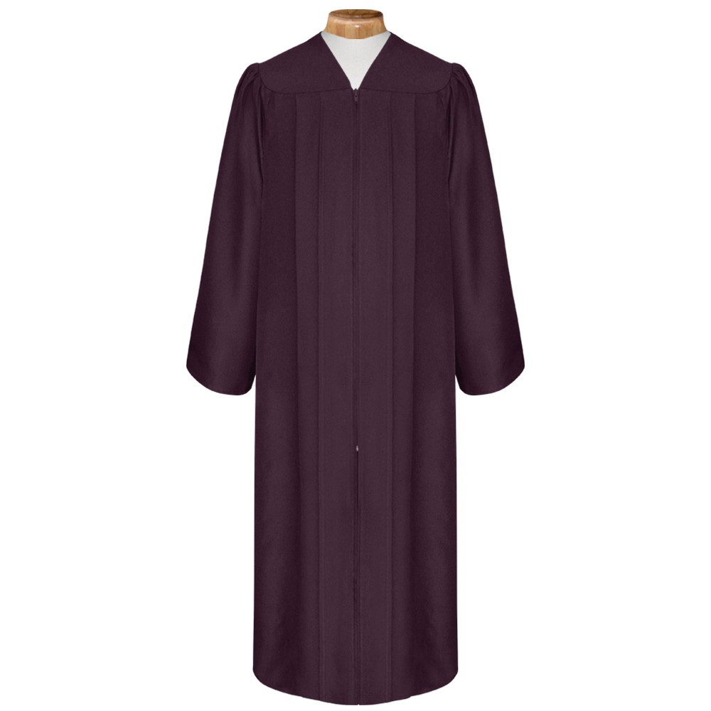 Matte Maroon Choir Robe