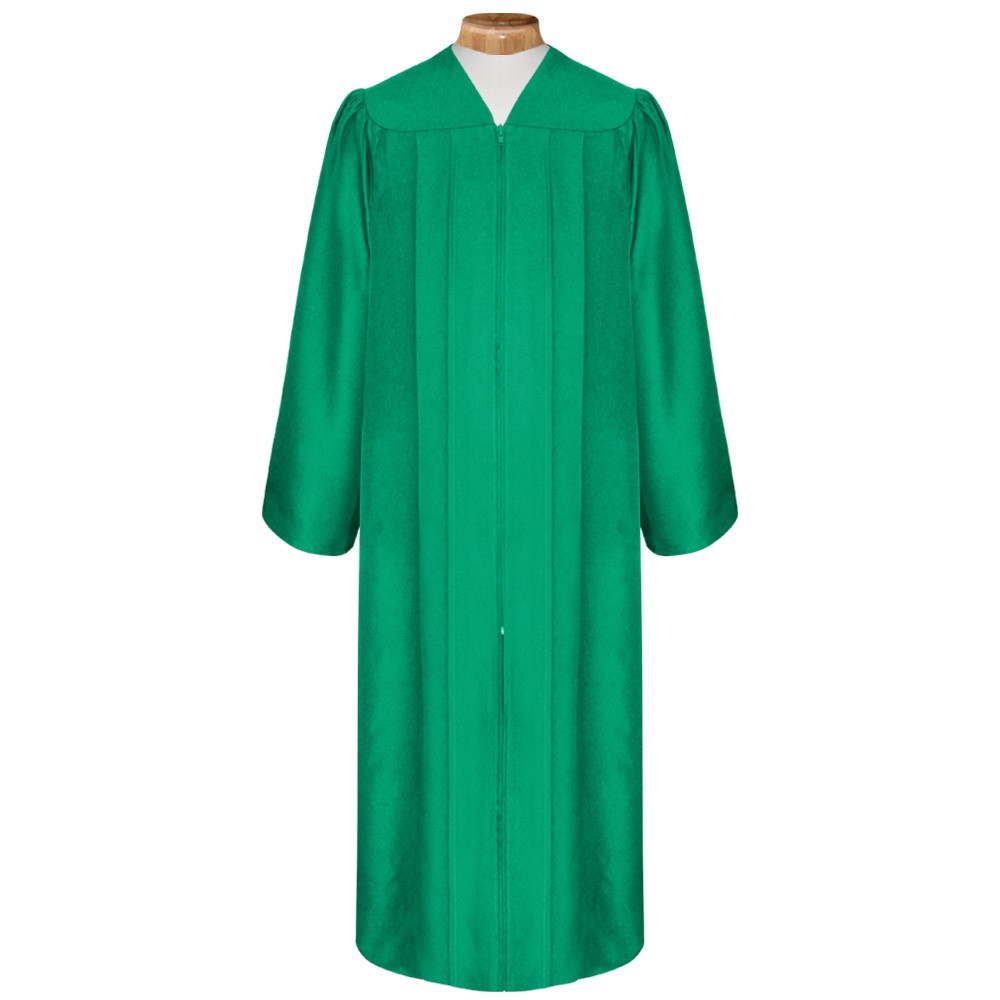 Matte Emerald Green Choir Robe