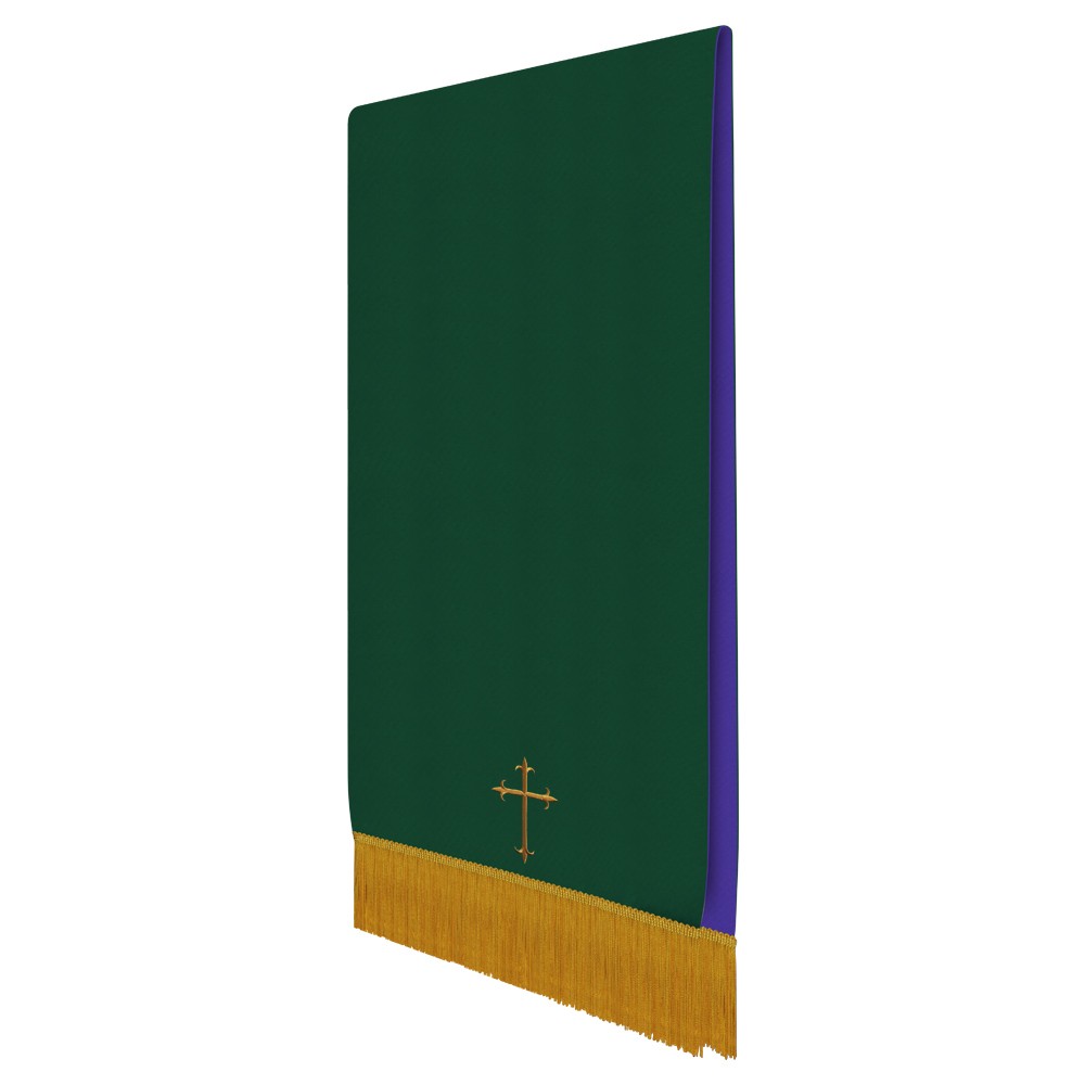 Hunter/Purple Pulpit Scarf