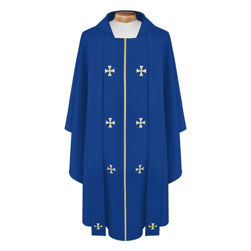 Royal Blue Chasuble