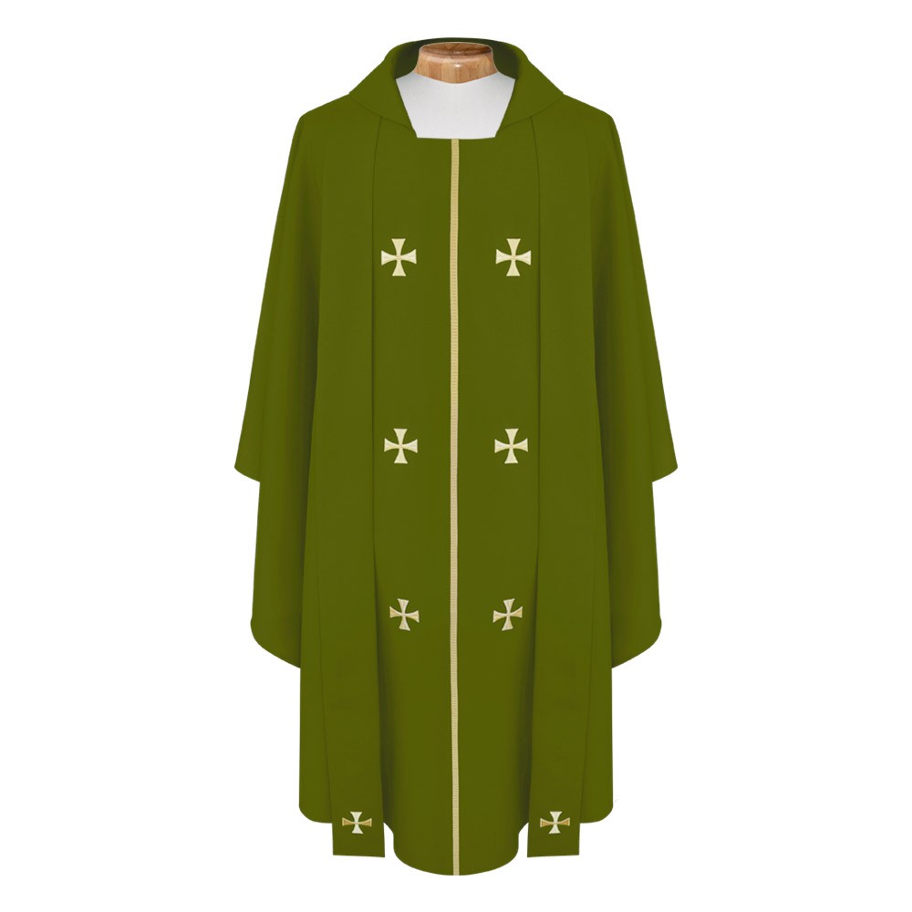 Olive Green Chasuble